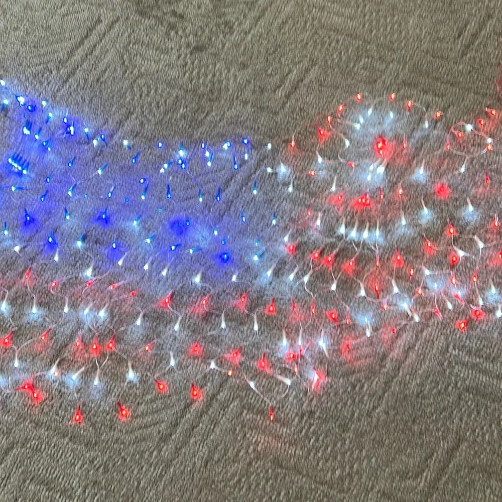 American Flag Festive Led Lights